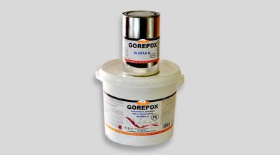 GOREPOX M, RAL 7035 (světle šedá), vodouředitelná epoxid. barva, mat, set 5kg - 1