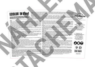 EXIN WASH&CLEAN / ECOLOR IN Vinyl bílá 14kg - 2