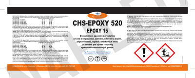 CHS-EPOXY 520 / Epoxy 15, souprava 1,11 kg - 2