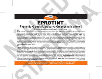 Pigmentová pasta Eprotint, žlutá, 200g - 2