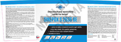 SINEPOX S 2636 BE 0110 (šedá) - set 10 kg - 2