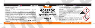 GOREPOX PENETRACE vodouředitelná, set 10kg - 3