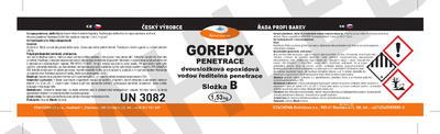 GOREPOX PENETRACE vodouředitelná, set 5kg - 3